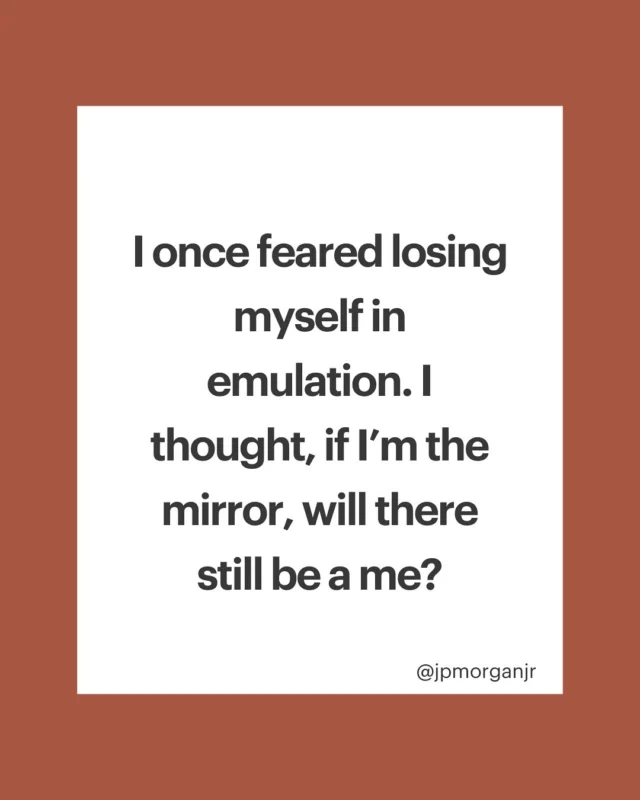 Emulation is a touchy subject for coaches who pride themselves on uniqueness and authenticity. But what if most coaches don’t have the full story?, Emulation is the fastest way to mastery. Comment FIELD below to join the movement.

#emulatemastery #personaldevelopment #being #coaching #love #money