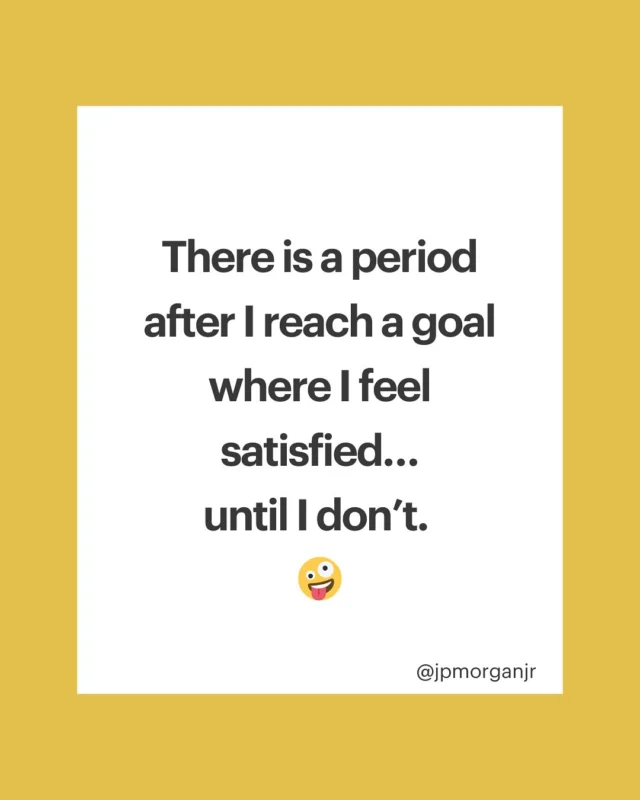 I’m never satisfied for long. It’s not a flaw, it’s an invitation to grow. I love living with big goals. I love who I turn into as I reach them. I love teaching people this way of living. Are you up for designing a goal that turns you all the way on, and then actually getting there?!

Comment BEING for the link to our Being Accelerator 

#goals #growth #lovemoney #neversatisfied #keepgoing #personaldevelopment #changeisgood