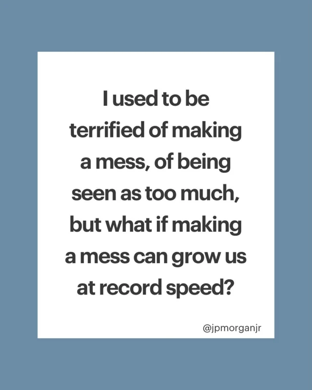 I made a mess. 😬 

The clean-up, although uncomfortable at first, taught me so so much about myself, people I care about, and how we can best co-create together.

Which, for a growth junkie like me, is EPIC.

When was the last time you made a mess? 

Do you know how to turn your messes into masterpieces? 

Comment BEING below to shift from avoiding messiness to savoring it.

#messyliving #personalgrowth
#messtomasterpiece #love #money